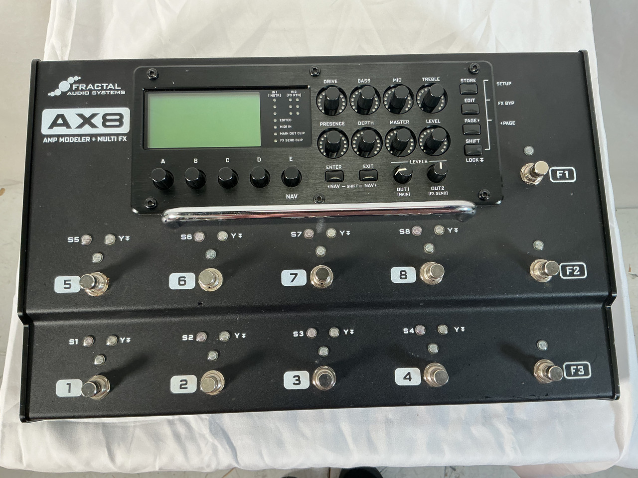 katsu様用　Fractal Audio Systems AX8 Fractal Audio Systems AX8 Amp Modeler/Multi-FX Processor