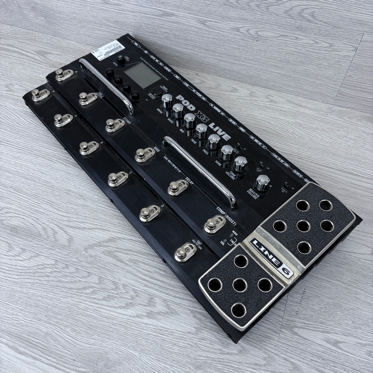 Used Line 6 POD X3 LIVE Floorboard Amp Modeling + FX