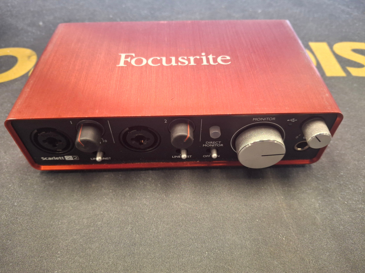 Used Focusrite SCARLETT 2I2 GEN 2 Computer Interface 44.1khz