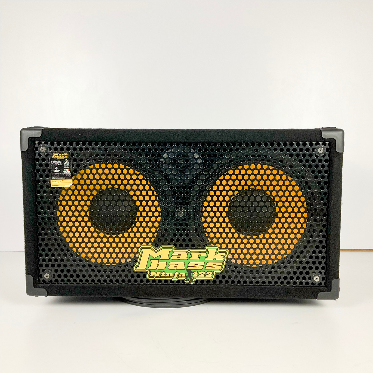 Used Markbass New York Ninja 122 Bass Guitar Cabinet 2 x 12