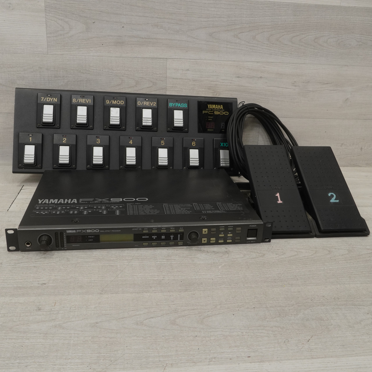 YAMAHA FX900 マルチエフェクトプロセッサー Yamaha DX-7 Multi Effect