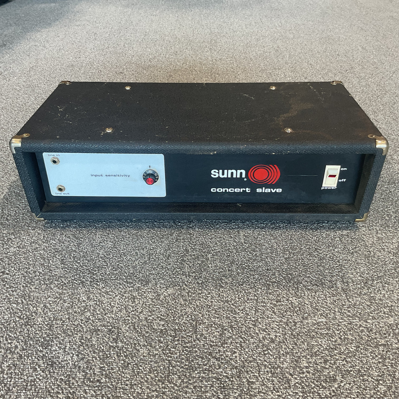 Used SUNN CONCERT SLAVE Bass Amplifier Head