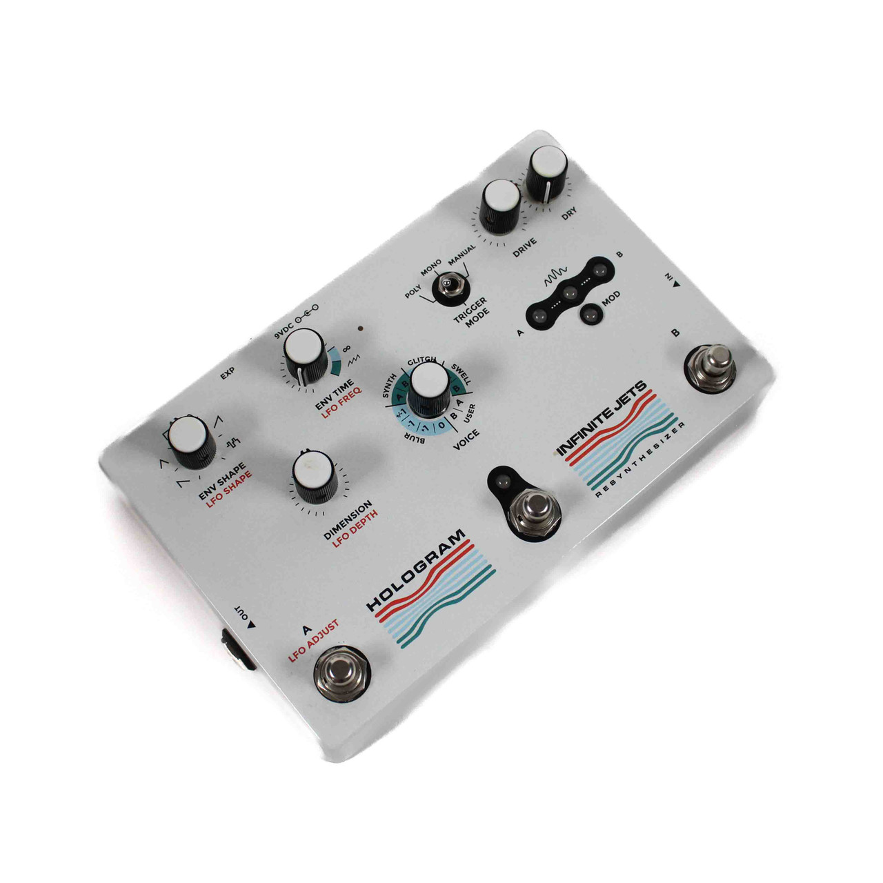 ギター HOLOGRAM / INFINITE JETS Infinite Jets | Multi-Voice Synth & Glitch Pedal