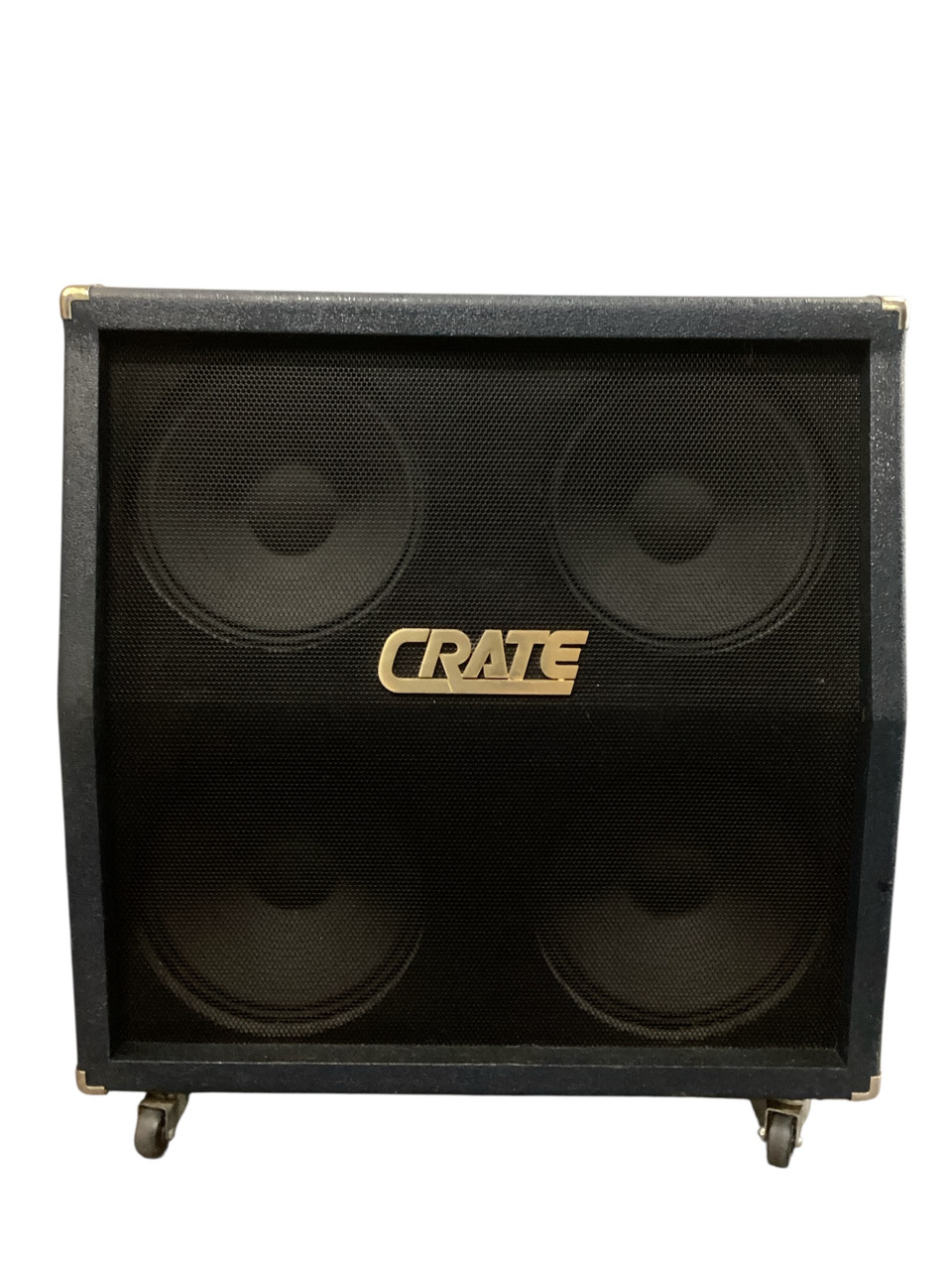 Used Crate BLUE VOODOO BV-412S SL CAB WORN 4 x 10 Guitar Speaker