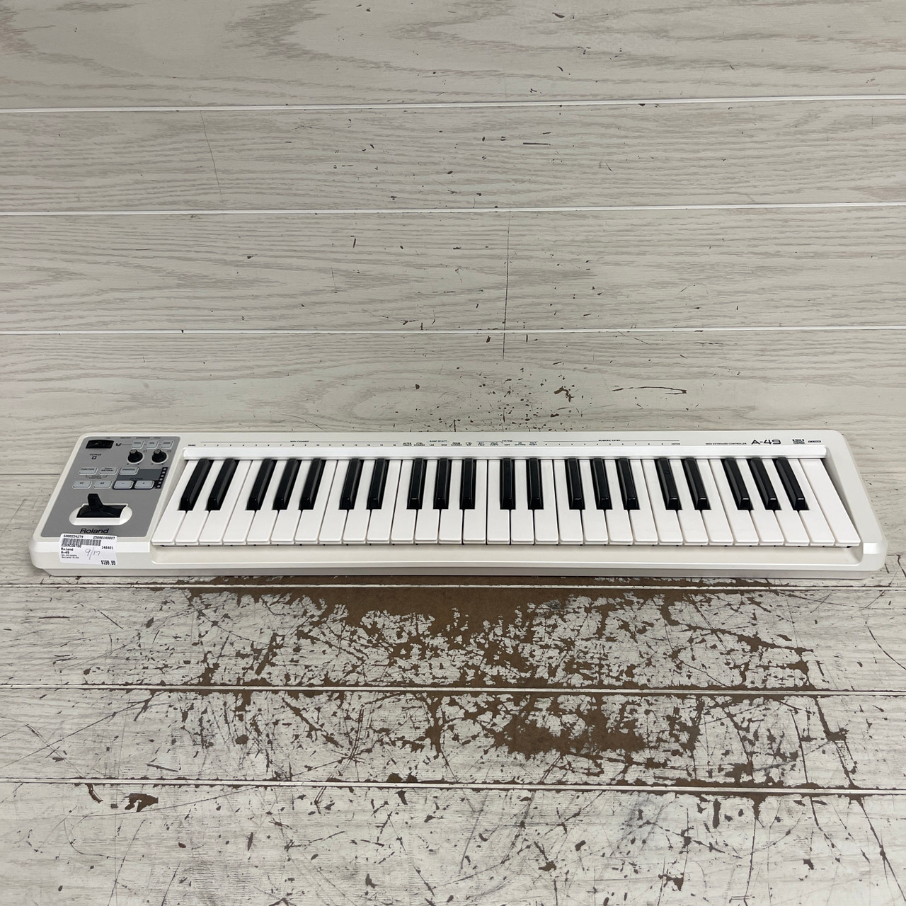 【美品】A-49 Roland Roland A-49 MIDI Controller Keyboard - Black STUDIO ESSENTIALS