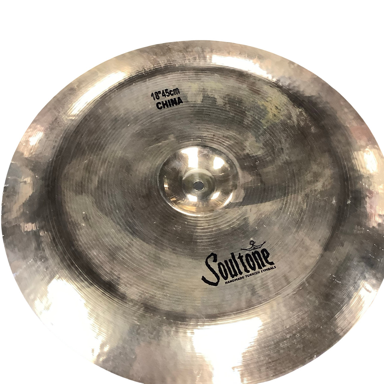 Used Soultone CUSTOM BRILLIANT China Cymbal 18