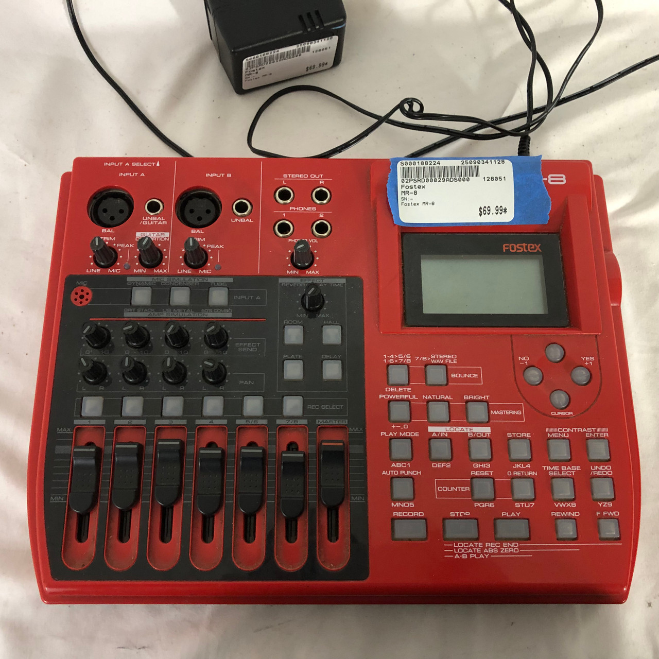 Used Fostex MR-8 Recording Device