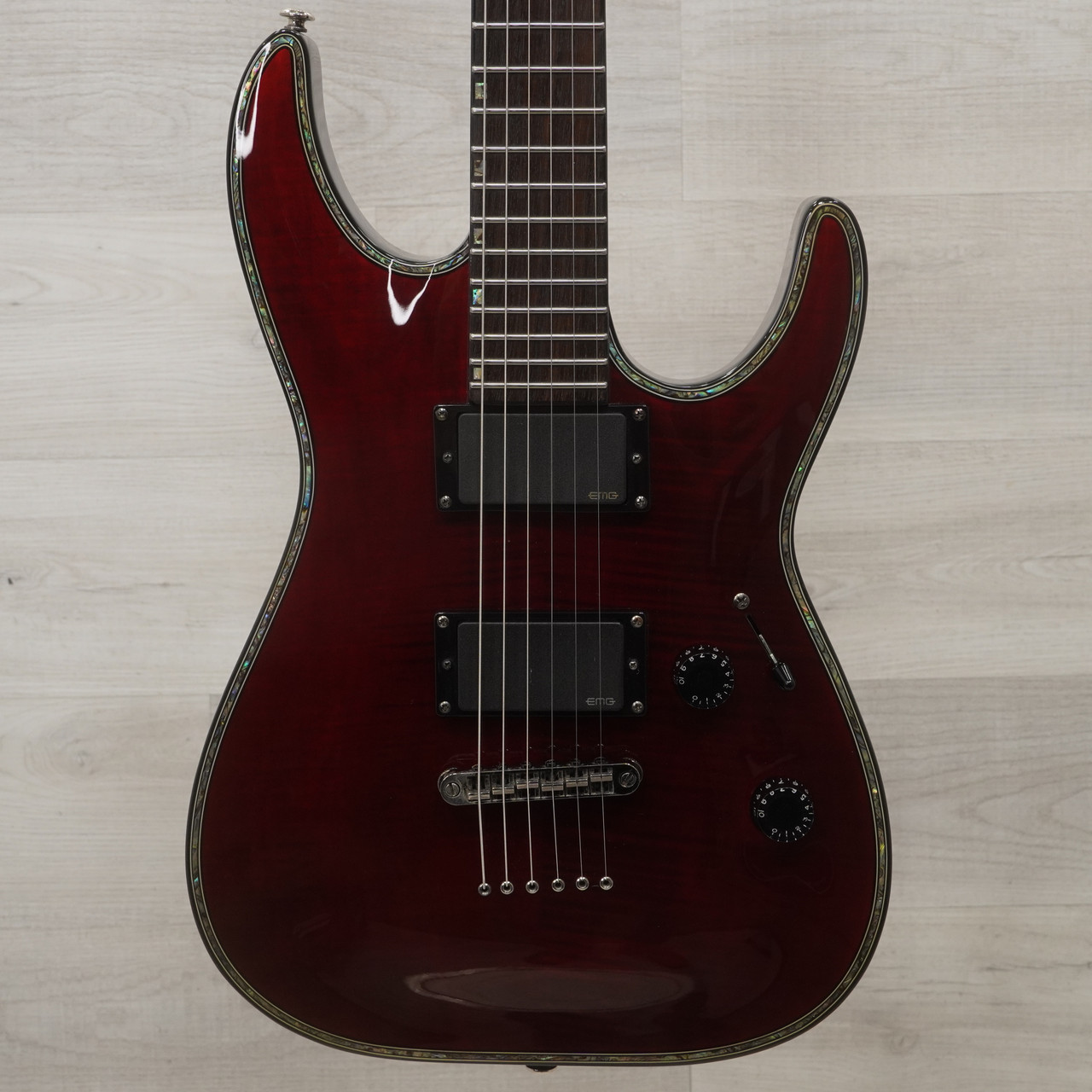 Used Ltd H-351 Nt Electric Guitar Red
