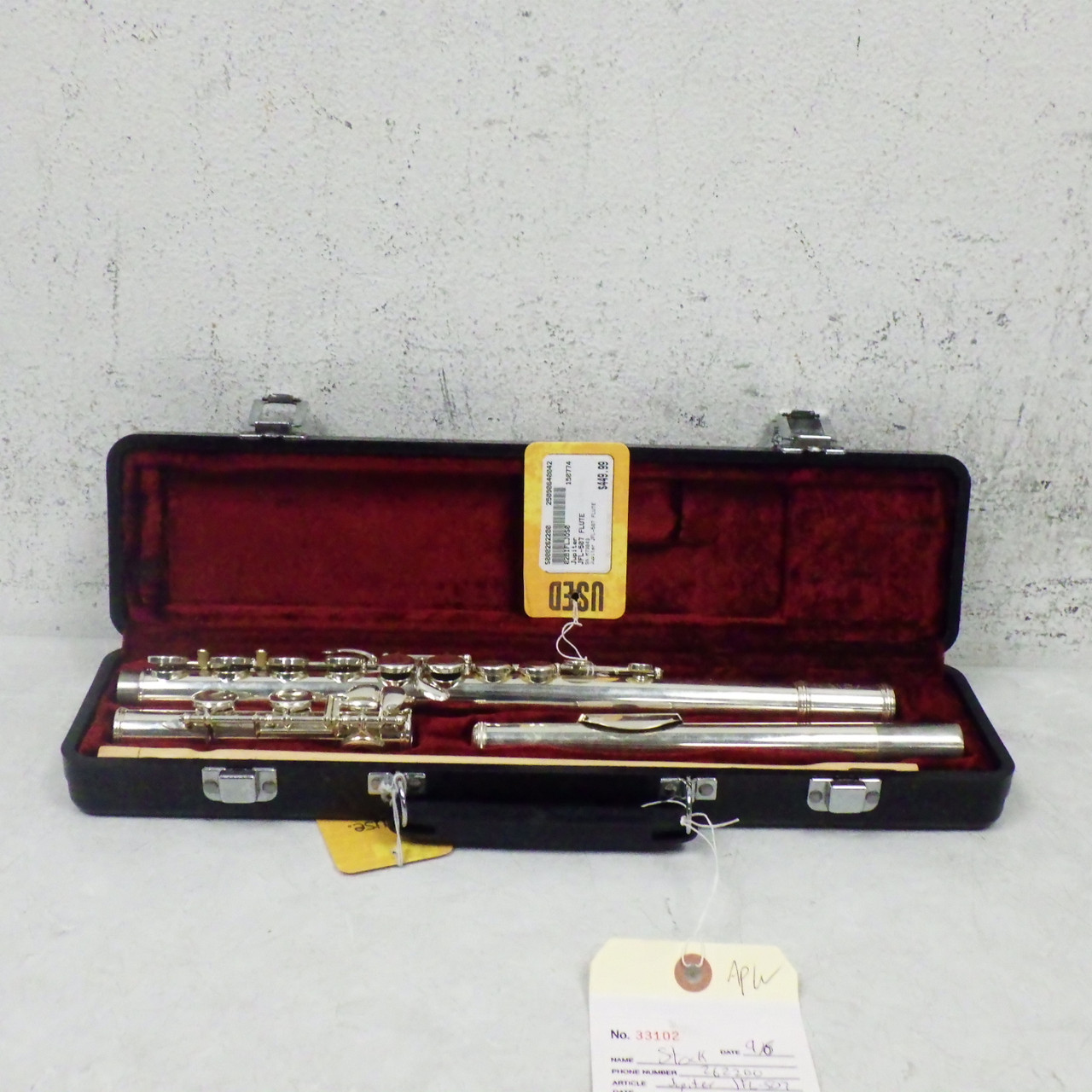 Used Jupiter JFL-507 FLUTE Student Flute