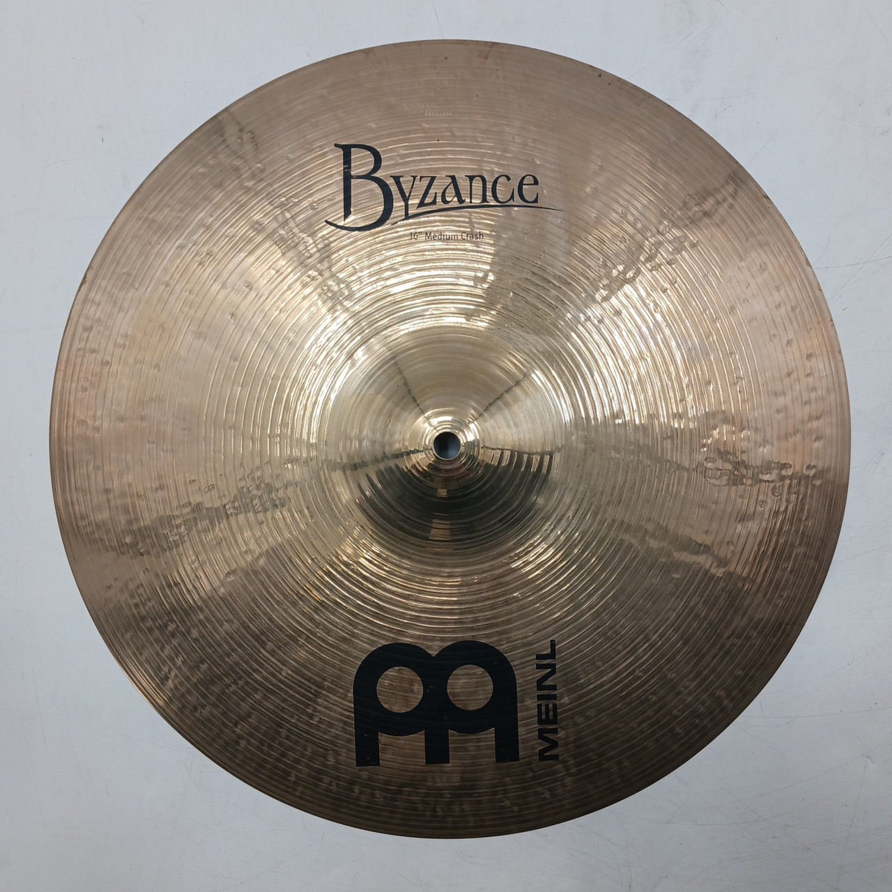 Used Meinl 16 IN BYZANCE MED CRASH Crash Cymbal 16 Used Meinl 16 IN BYZANCE MED CRASH Crash Cymbal 16