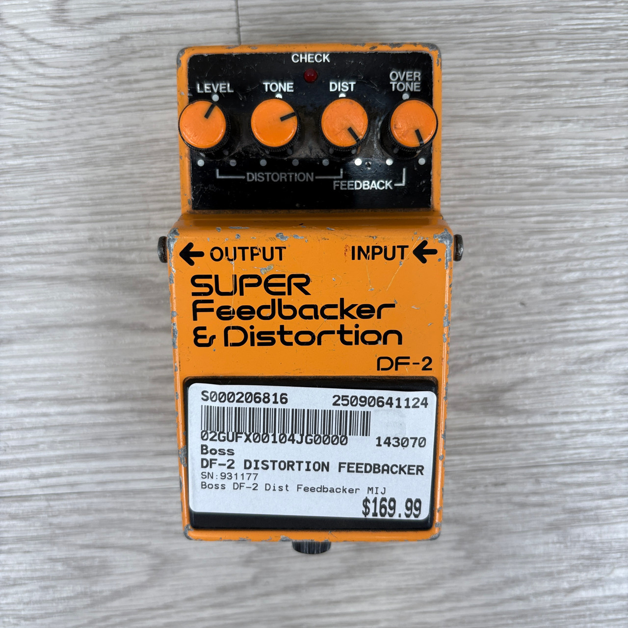 BOSS DF-2 BOSS DF-2 日本製 DF-2 SUPER Distortion