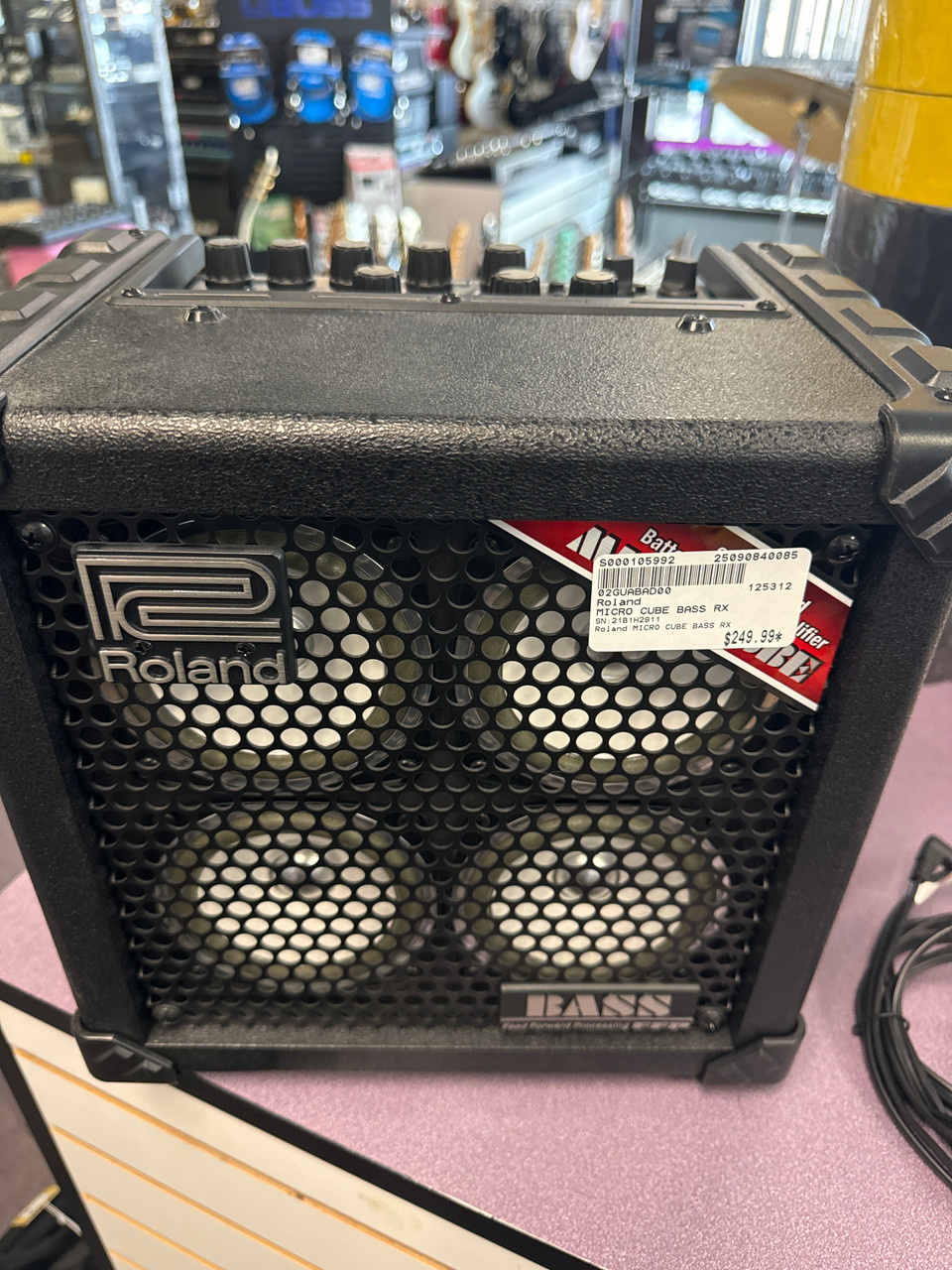 Used Roland MICRO CUBE BASS RX Bass Combo Amplifier Other