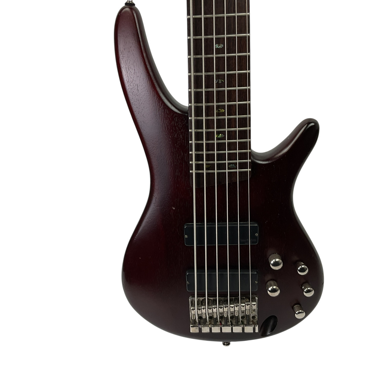 Used Ibanez SR506 Bass Guitar Wood 6-String