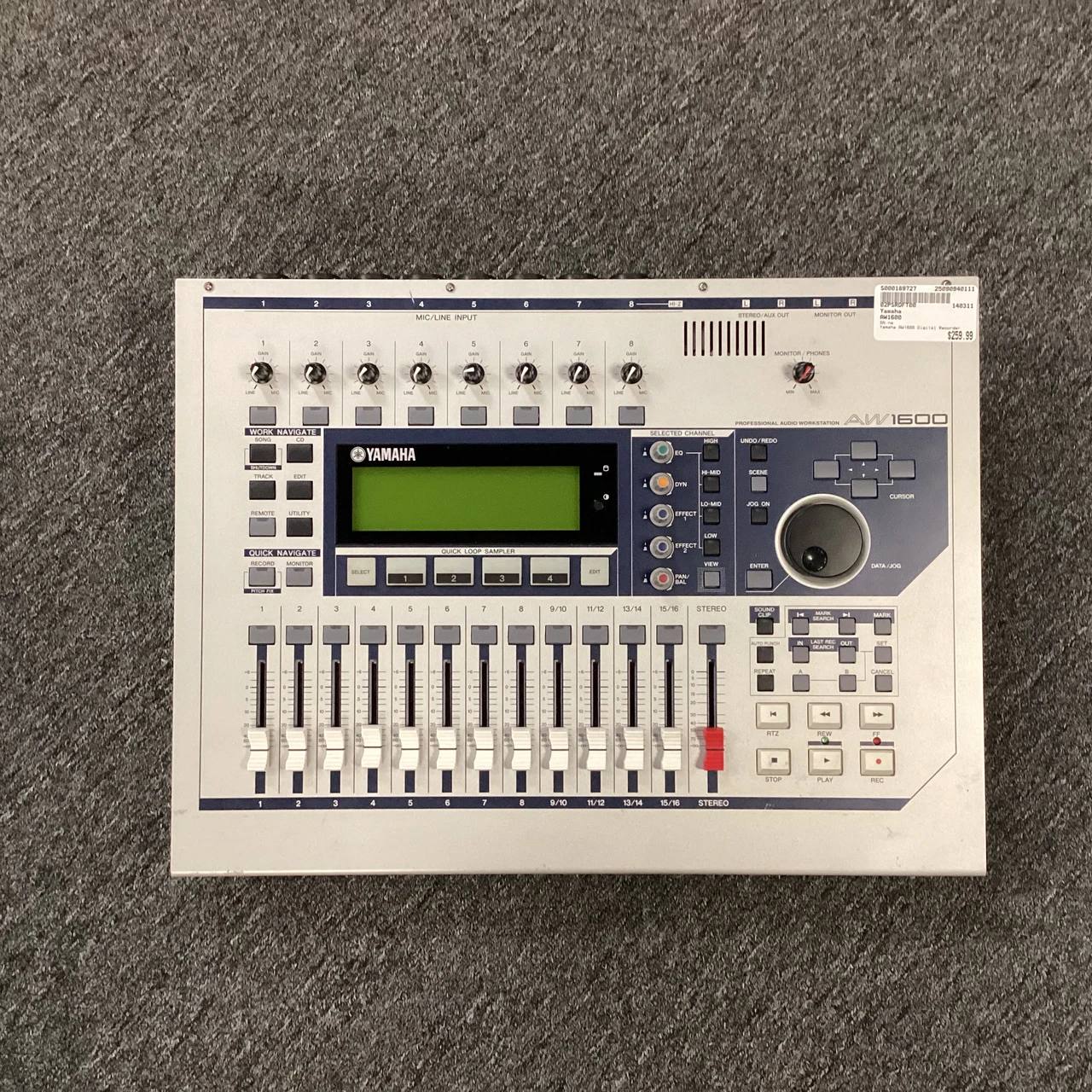 Used Yamaha AW1600 Compact Recording Device