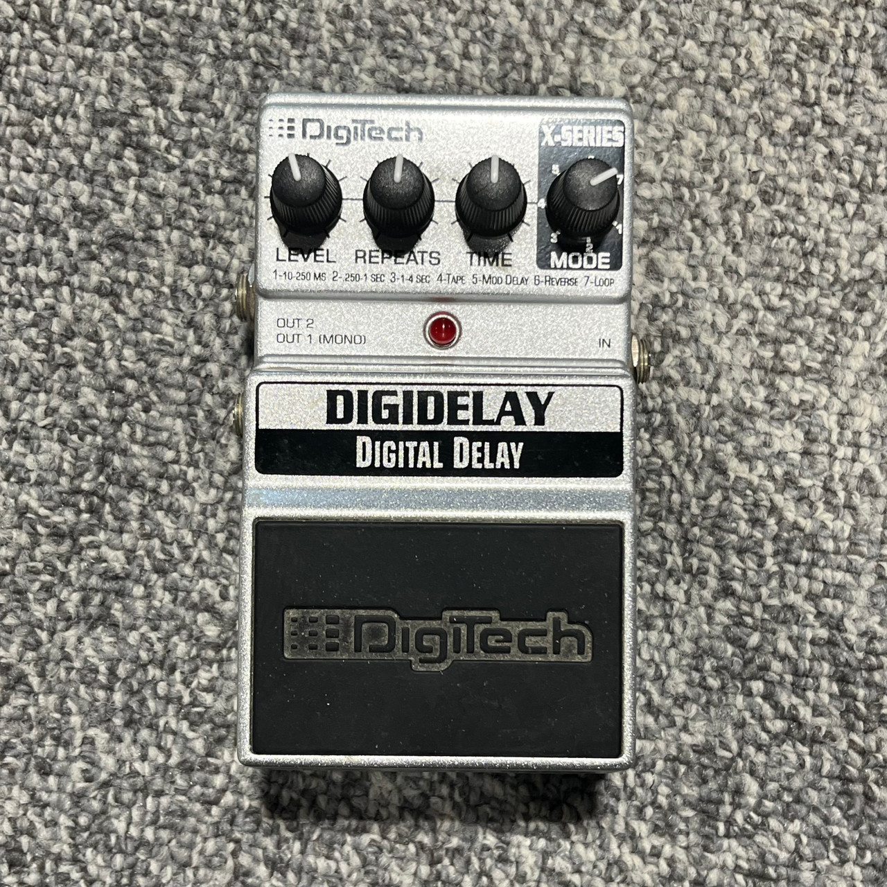 Used DIGITECH DIGIDELAY DIGITAL DELAY Guitar Pedal