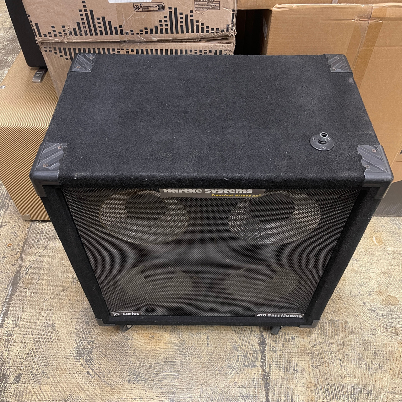 Used Hartke 410 XL SERIES 4 x 10 Bass Guitar Cabinet 4 x 10