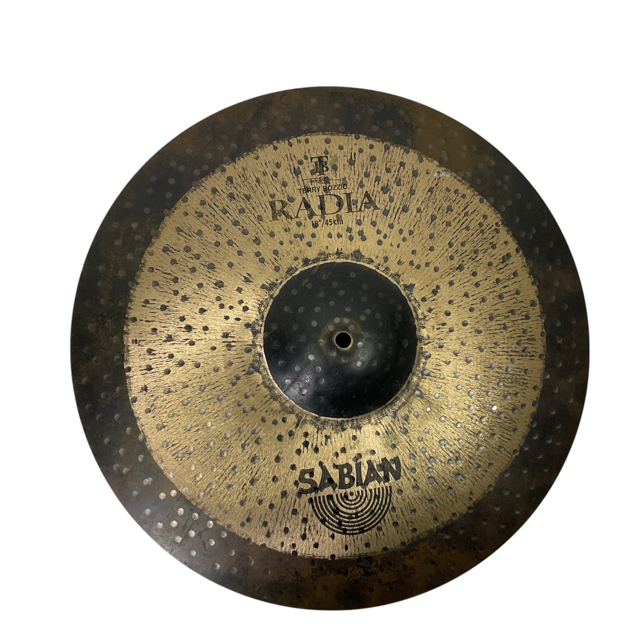 Used Sabian 18IN TERRY BOZZIO RADIA CRASH Crash Cymbal 18