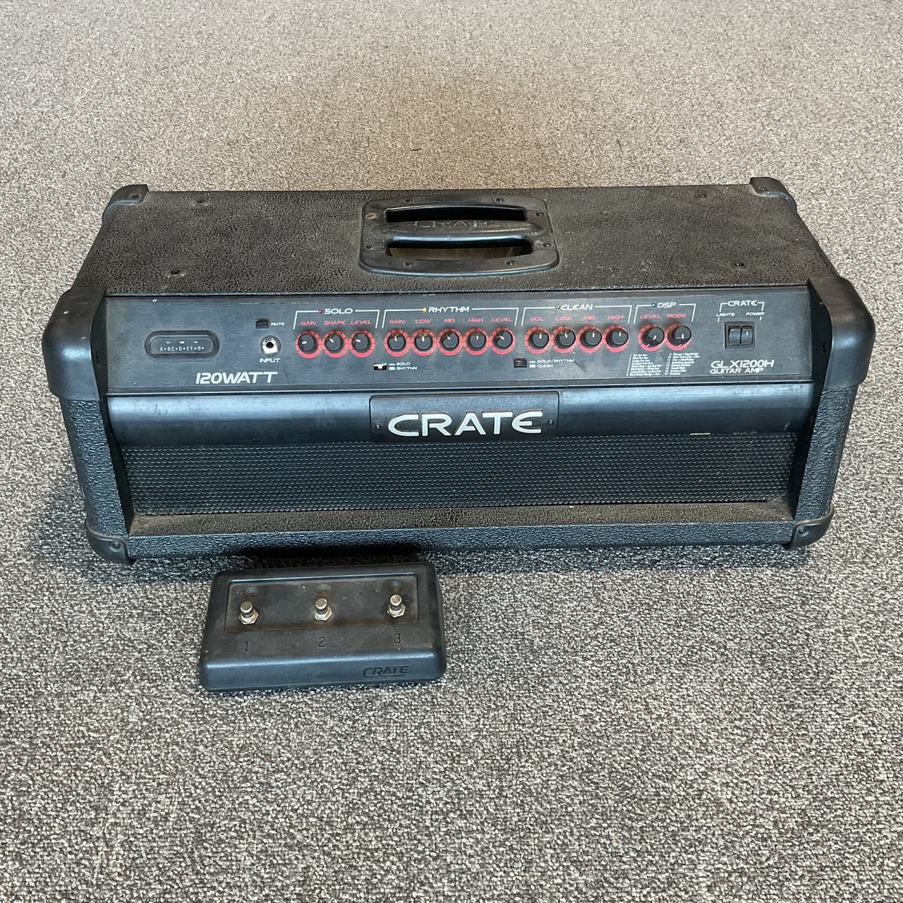 Used CRATE GLX1200H Guitar Head
