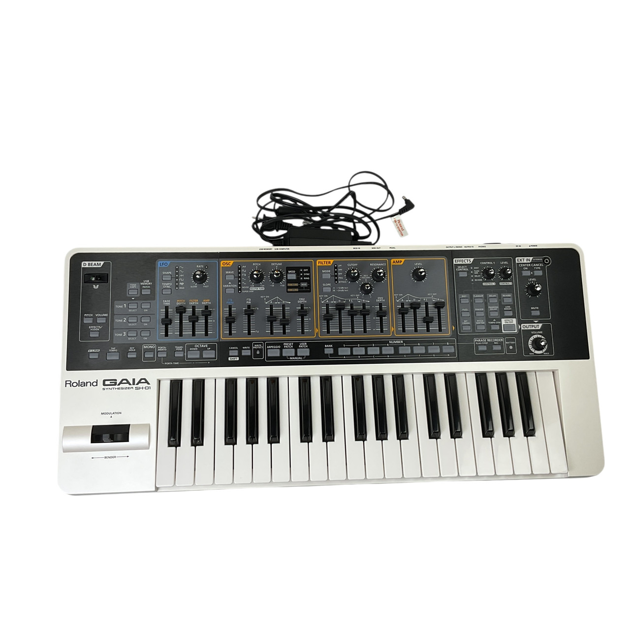 Used Roland GAIA SH-01 49-Key Synthesizer 49-Key