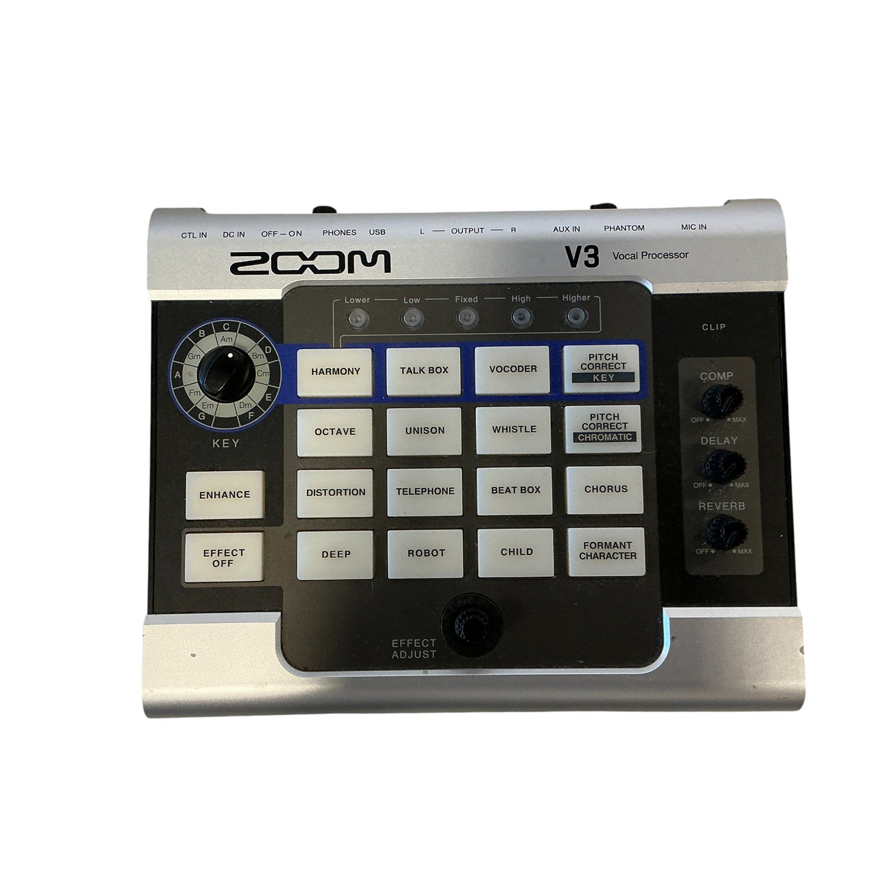 ZOOM V3 Vocal Processor (市販電池4本付き) Amazon.com: Zoom V3 Vocal Processor, Vocal Effects Pedal, 3