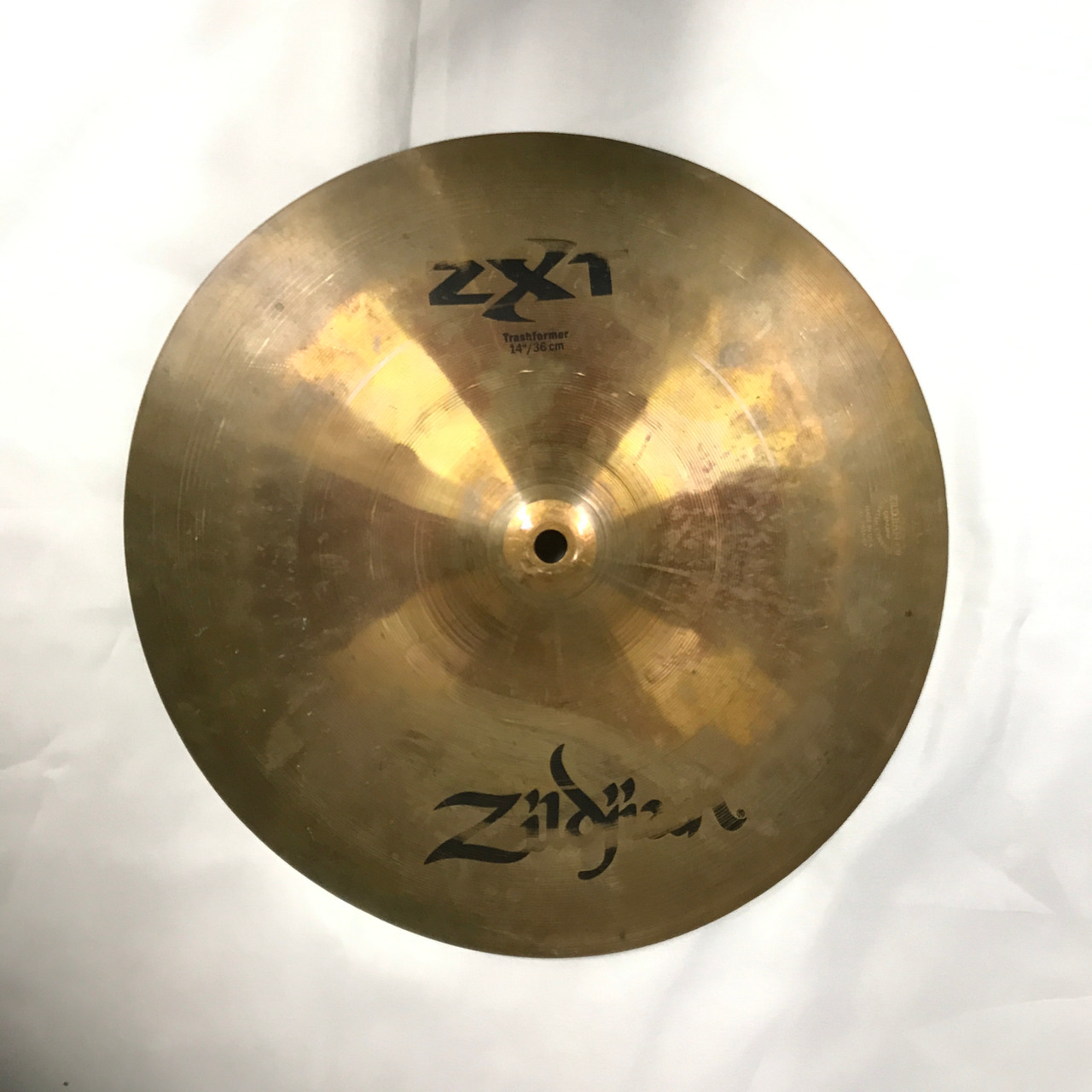 Zeb – Jesterized Used Zildjian ZXT TRASHFORMER Effects Cymbal 14