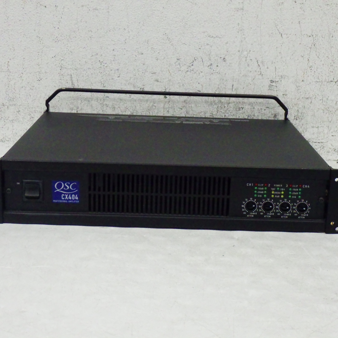 Used QSC CX404 POWER AMP Power Amplifier