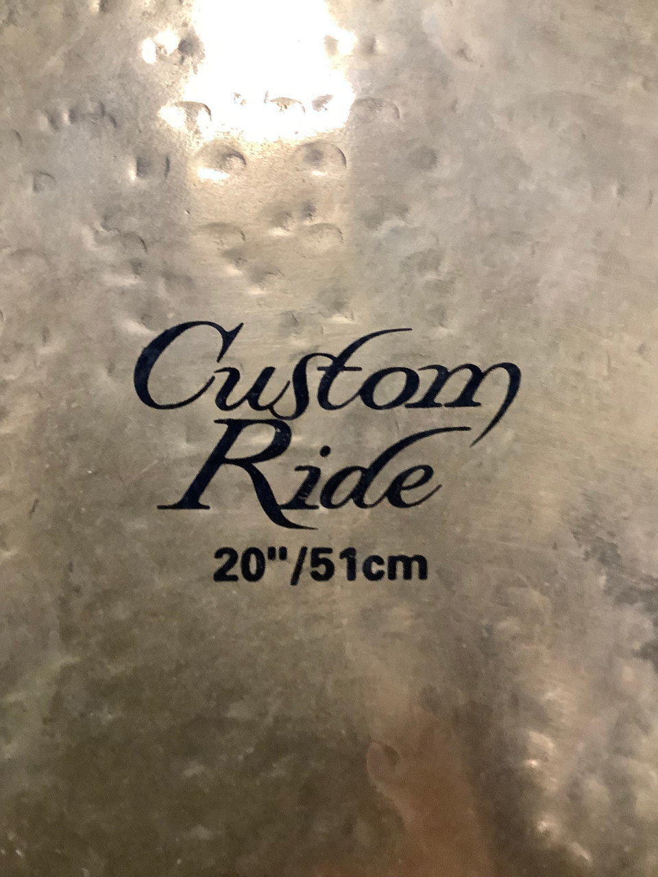 Used Zildjian 20 K CUSTOM Ride Cymbal 20