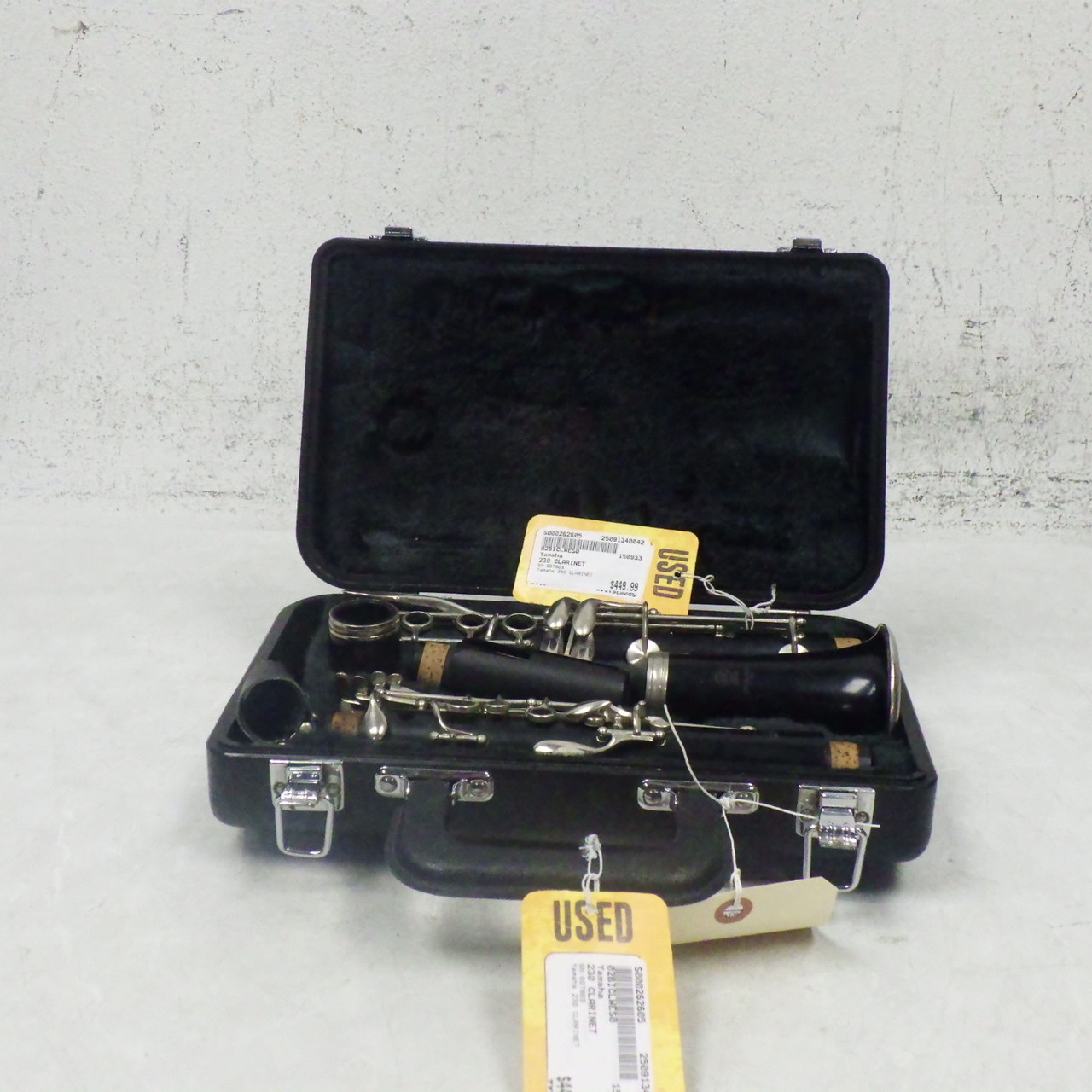 Used Yamaha 230 CLARINET Resonite Clarinet