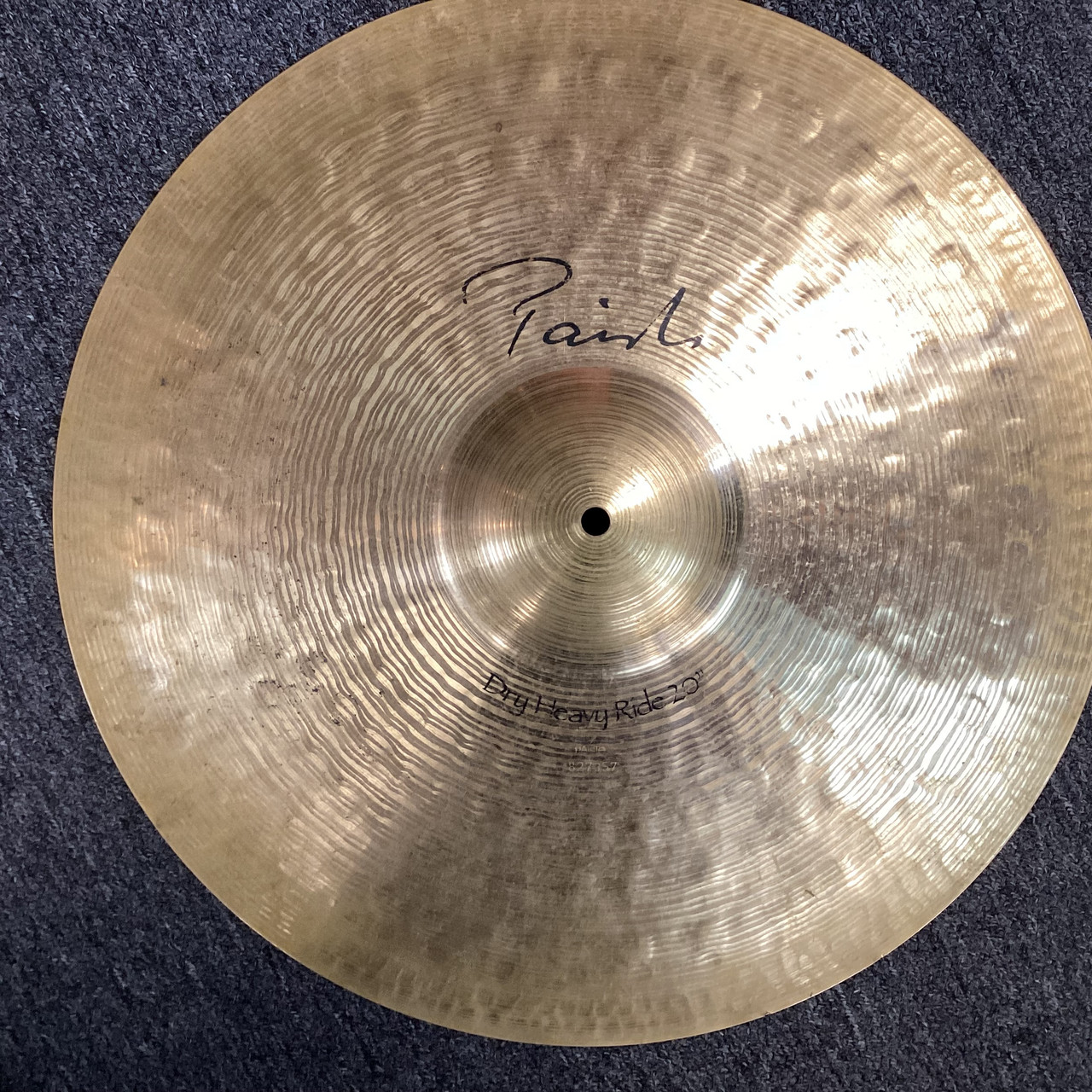Used Paiste 20 SIGNATURE DRY HEAVY RIDE Ride Cymbal 20
