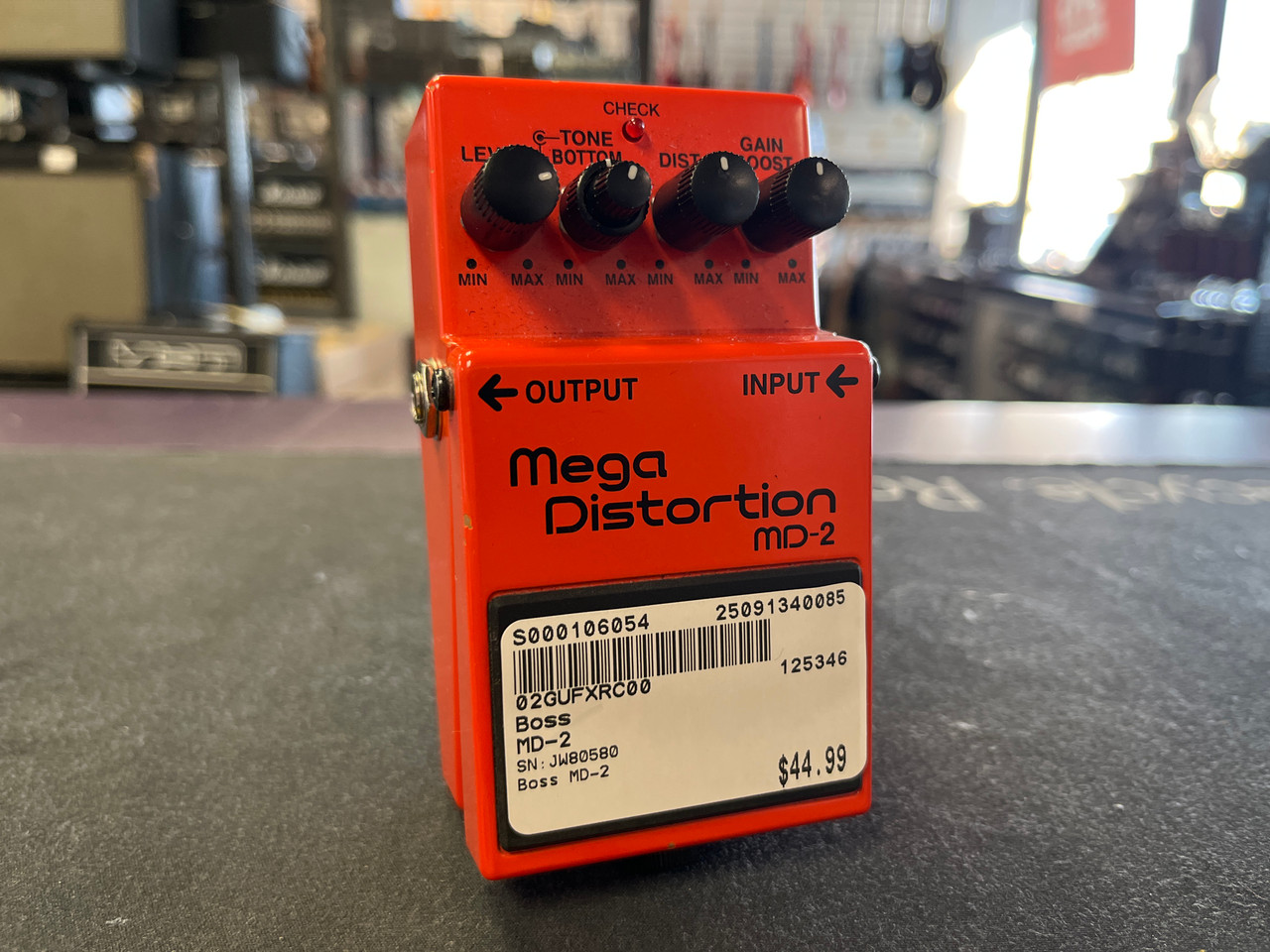 Used Boss MD-2 Distortion Pedal