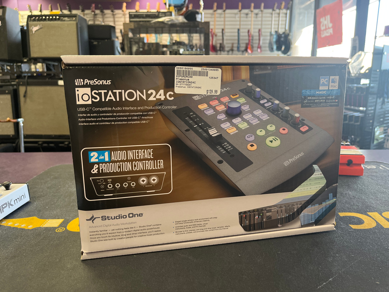 Used Presonus IOSTATION24C Recording Device