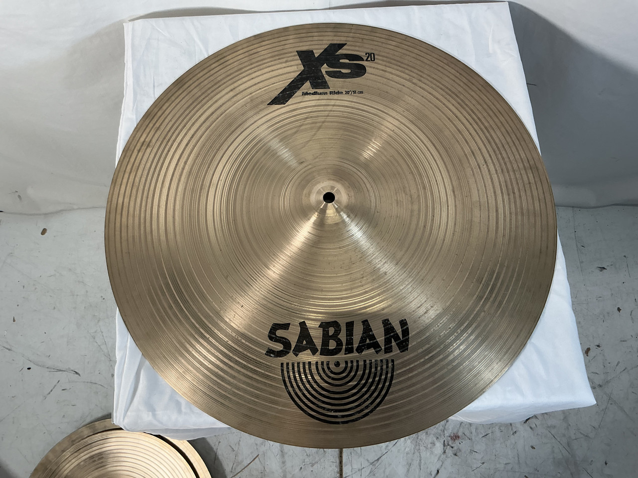 Used Sabian XS20 20 INCH MEDIUM RIDE Ride Cymbal 20