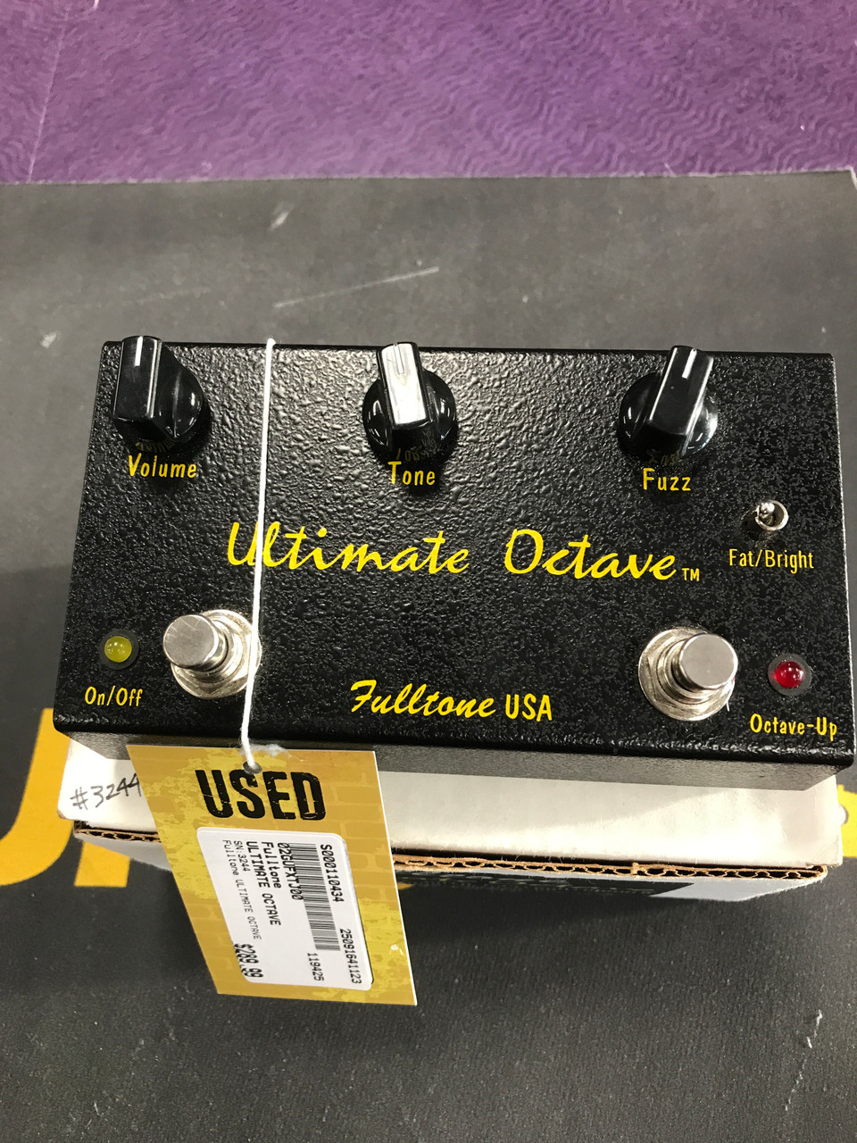 Used Fulltone ULTIMATE OCTAVE Vintage Distortion/Overdrive Pedal