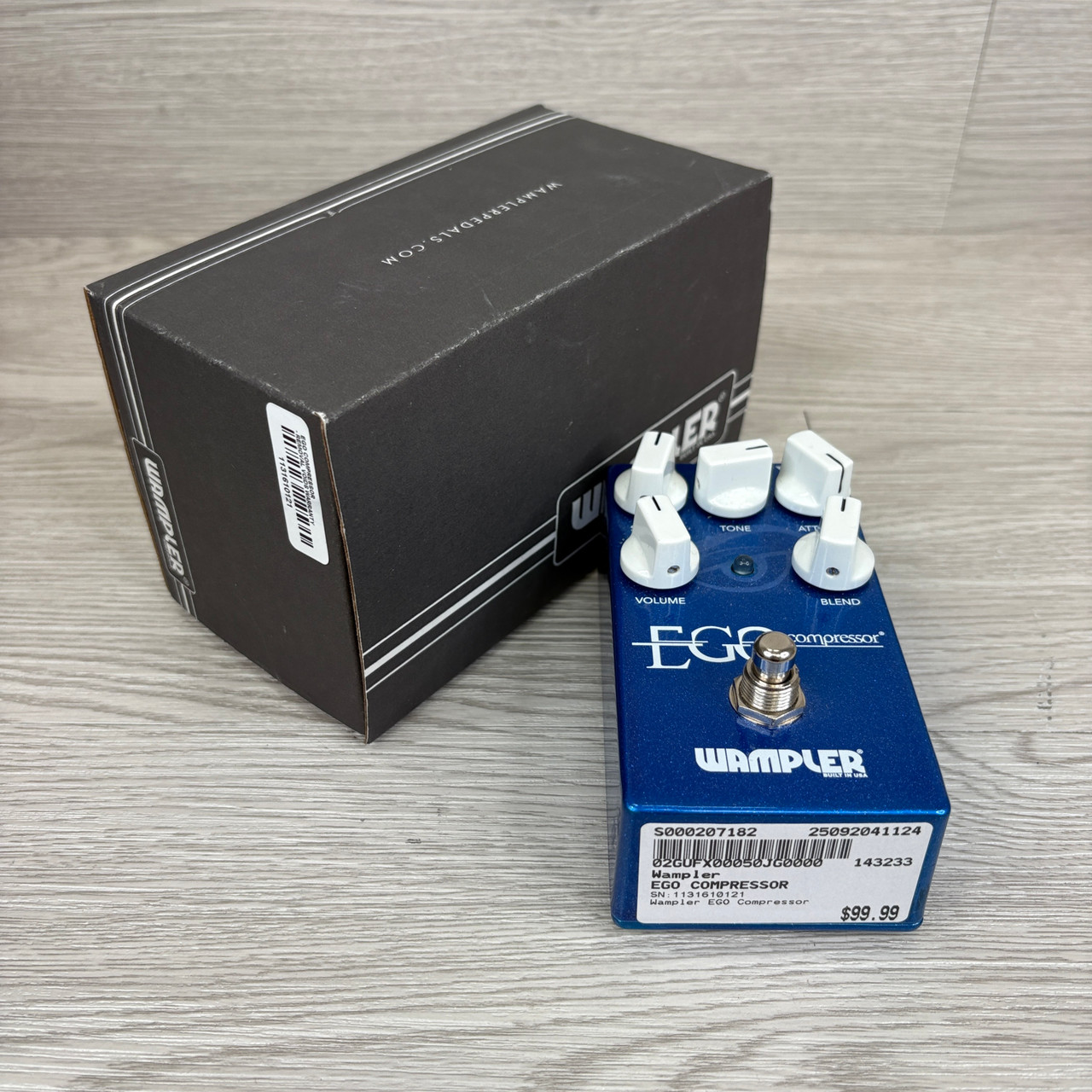 Used Wampler EGO COMPRESSOR Compressor Pedal