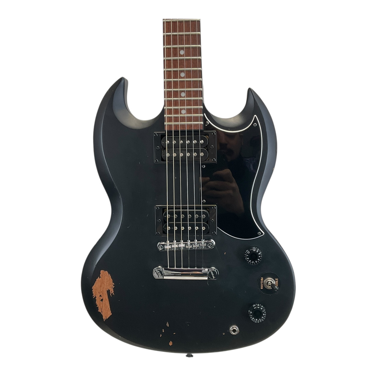 Used Epiphone SG Special Satin E1 Electric Guitar Black 6-String