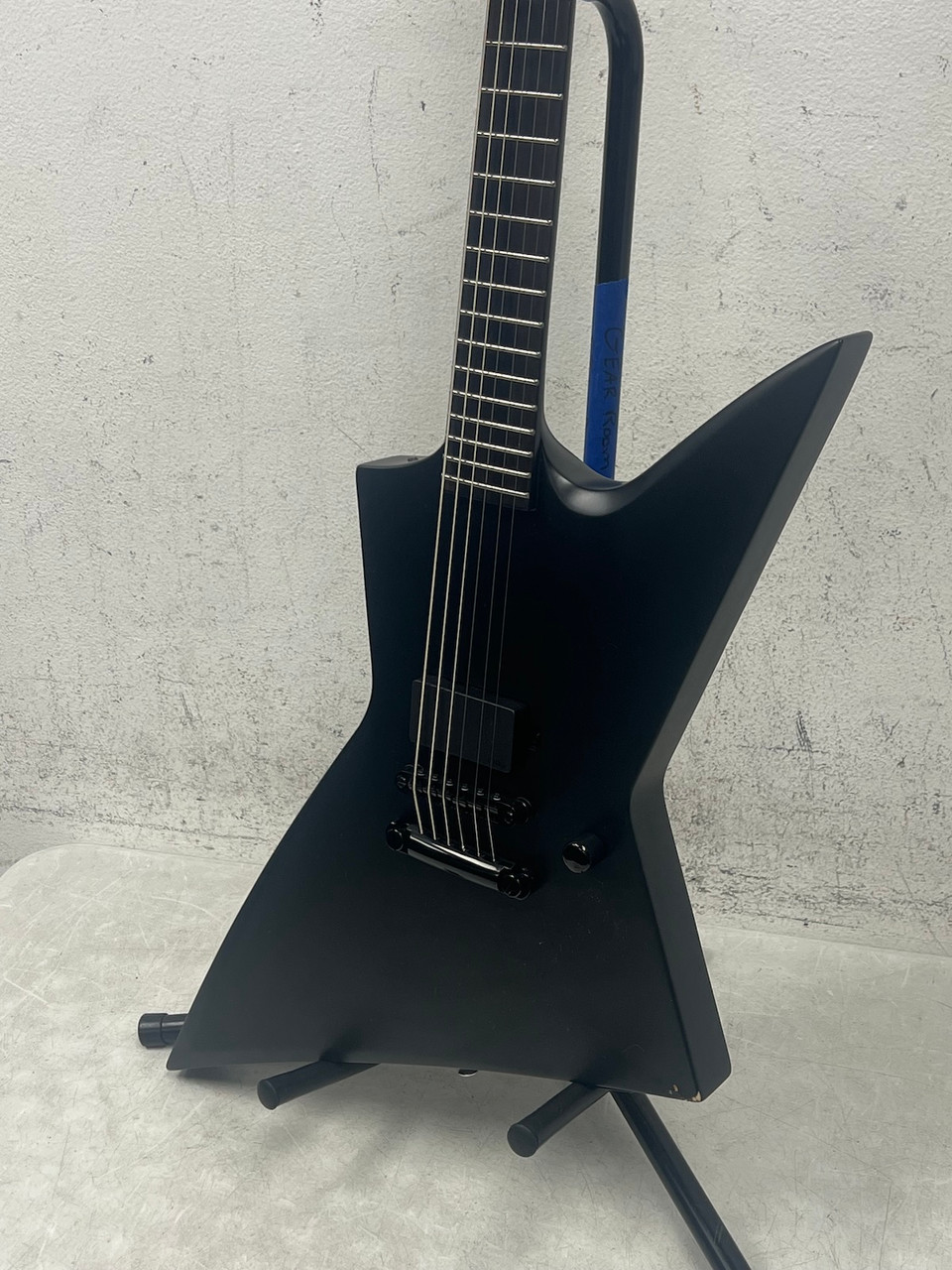 ASTRIAAL blackl ブラックメタル Used ESP EX BLACK METAL Pointy Electric Guitar Black 6-String