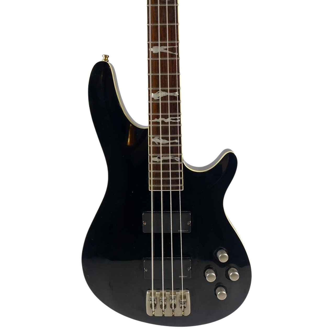 Used Schecter DIAMOND SERIES C-4 XXX Bass Guitar Black 4-String