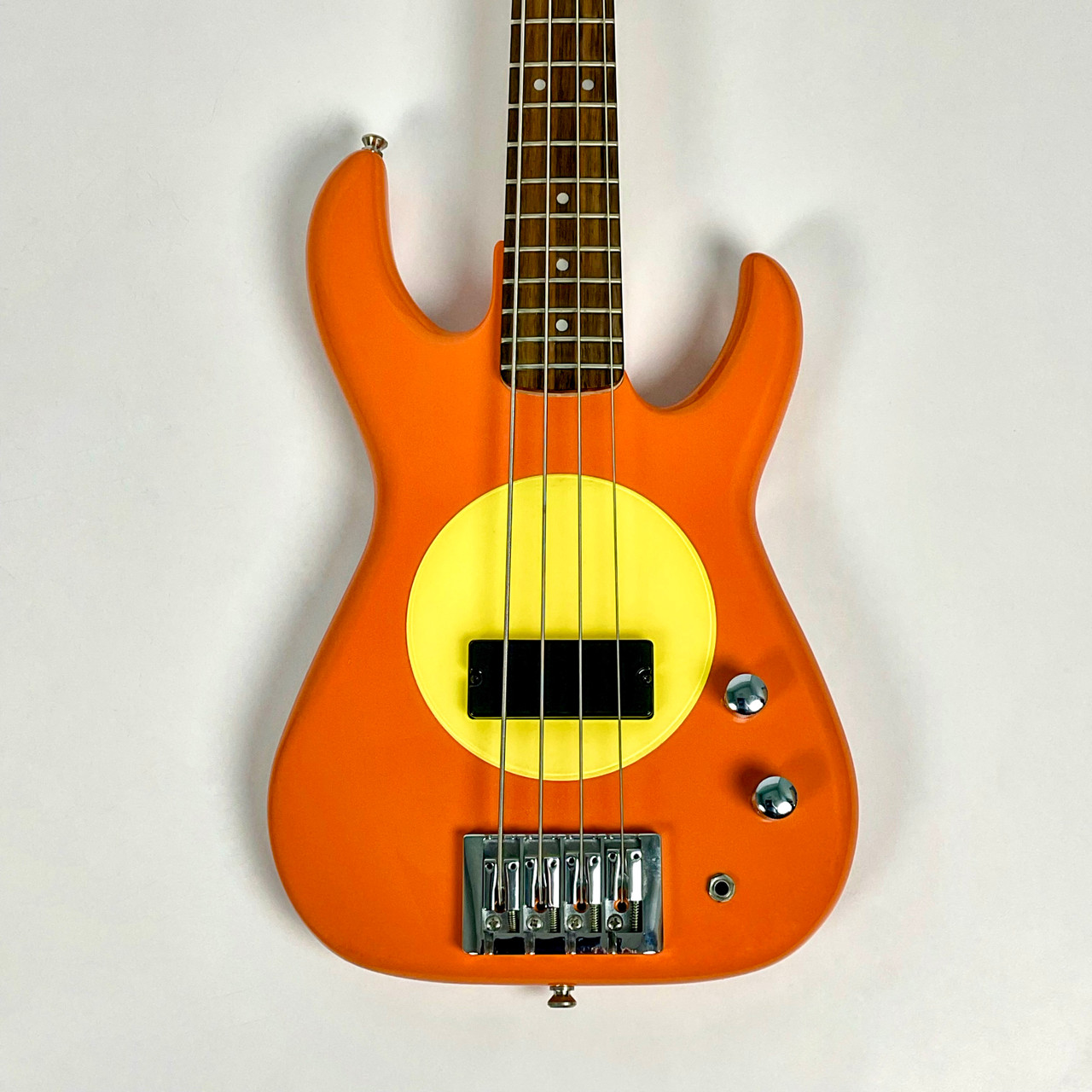 FLEA BASS エレキベース オレンジ イエロー Flea Bass Model 32 Bass Orange and Yellow Sunny | Guitar Center