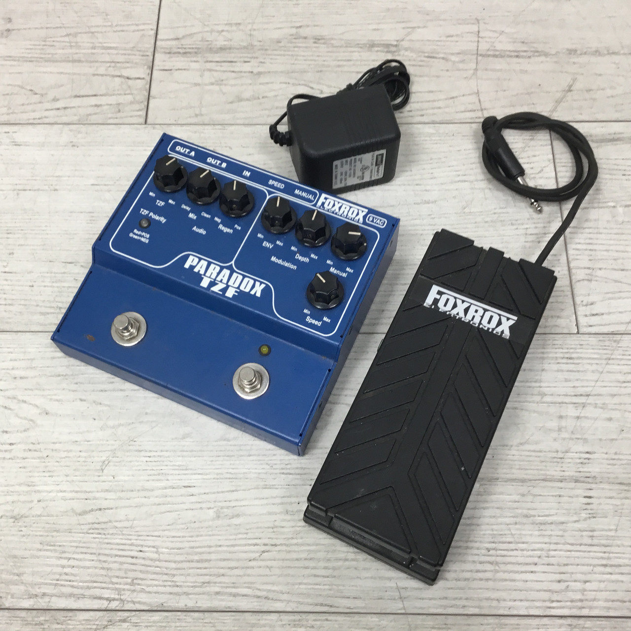 Used FOXROX PARADOX TXF WITH POWER/EXPRESSION Flanger Pedal
