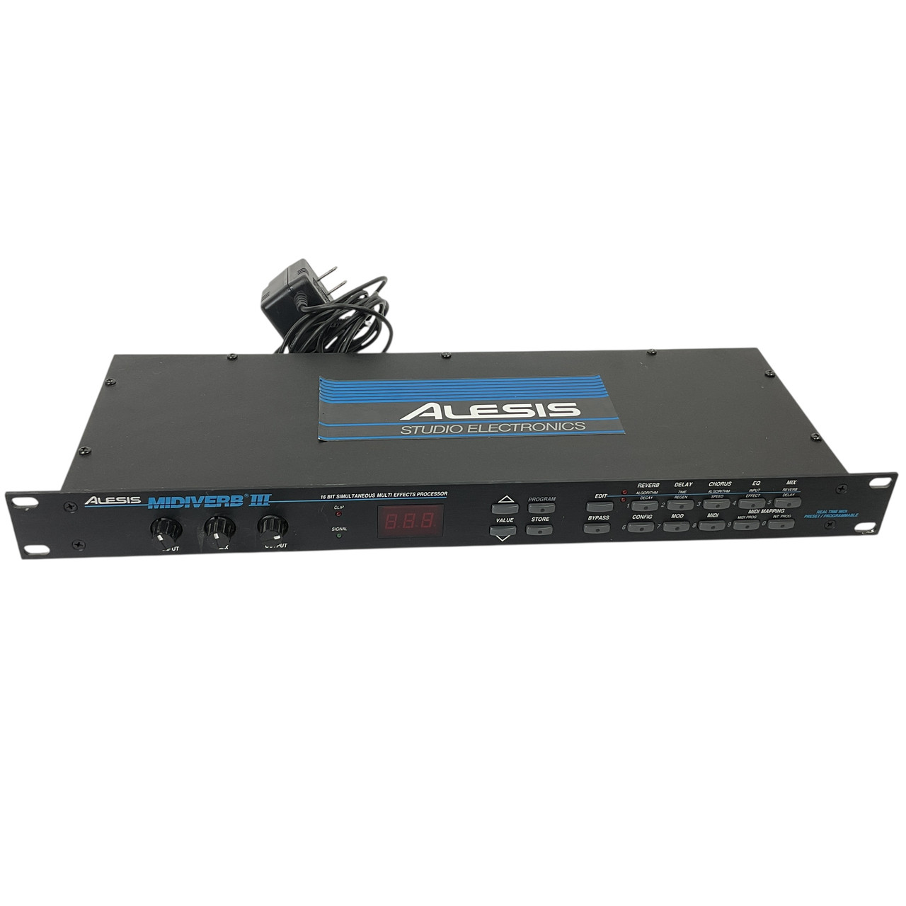 Used Alesis MIDIVERB III Pro Sound Effects Unit