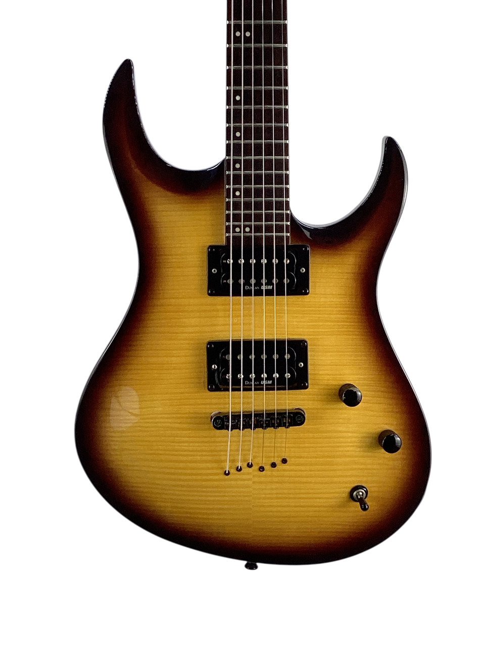 ギター washburn XM DLX-FR Washburn XM DLX-FR Flamed Tobacco Burst | Reverb