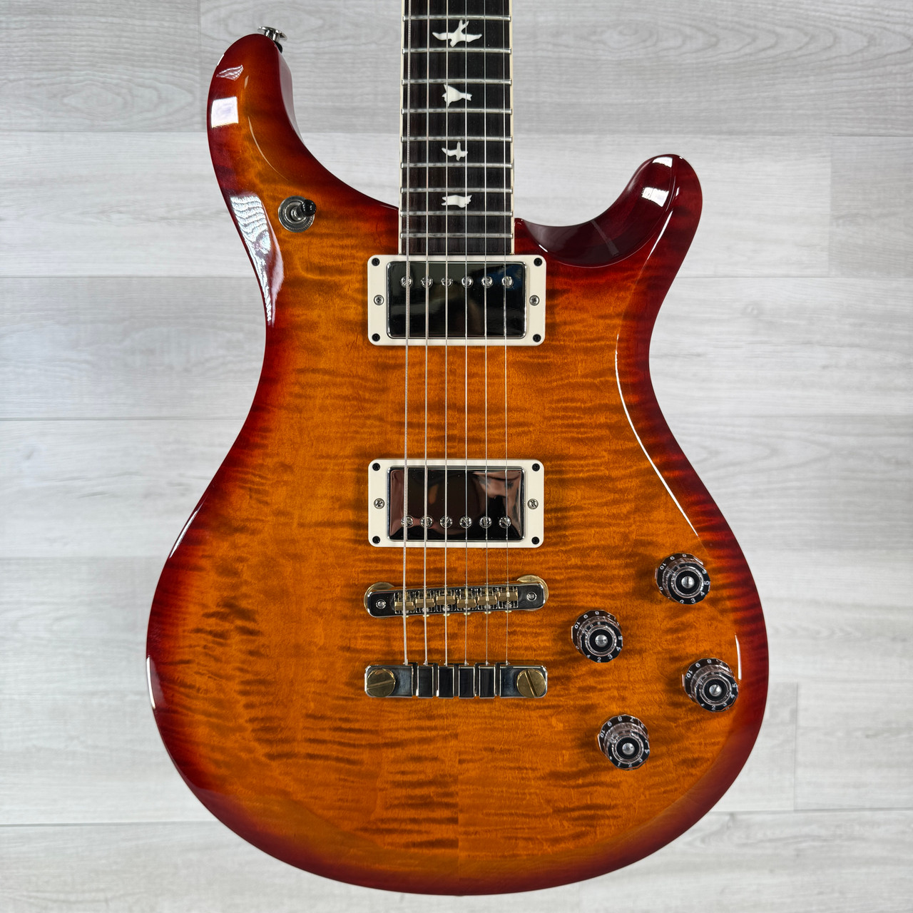 Used PRS S2 McCarty 594 Electric Guitar - Dark Cherry Sunburst