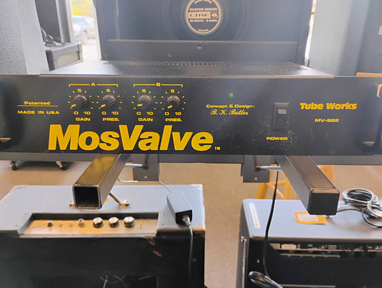 Tube Works MV-962 MosValve ステレオパワーアンプ アナログ Tube Works MOSValve MV-962 Stereo Rack Power Amp by BK Butler | eBay
