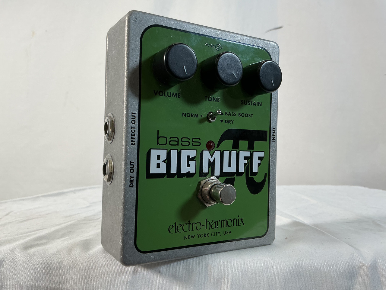 Used Electro Harmonix (E/H) BASS BIG MUFF Fuzz Pedal