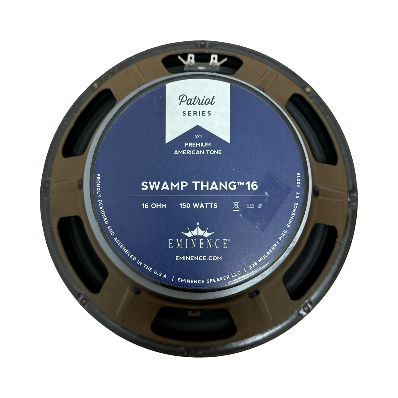 Used Eminence SWAMP THANG x 12 Guitar Speaker Cabinet x 12