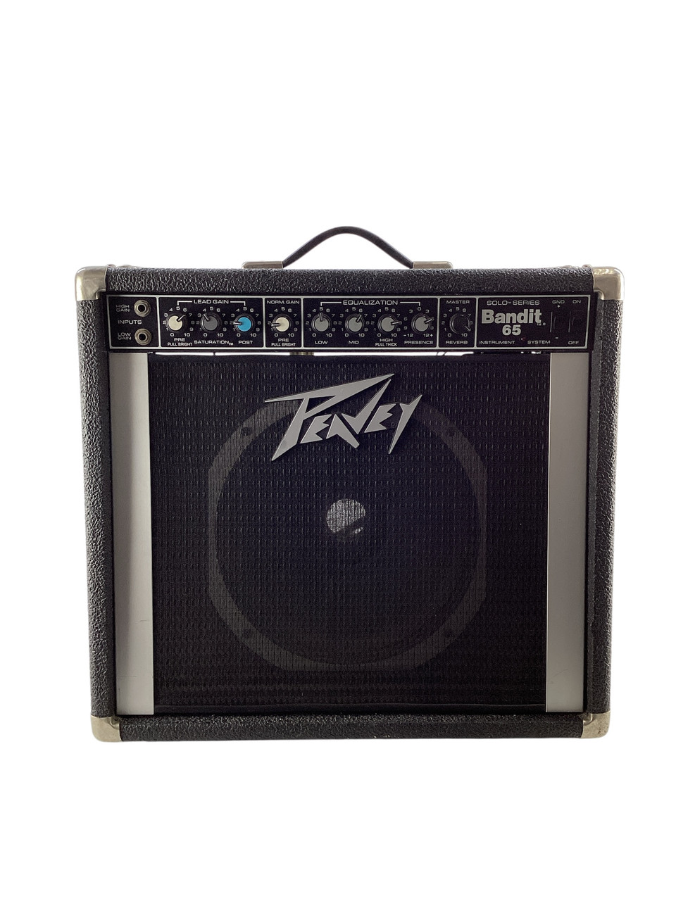 Used Peavey BANDIT 65 COMBO W FTSW 1 x 12 Solid State Amplifier 1 x 12