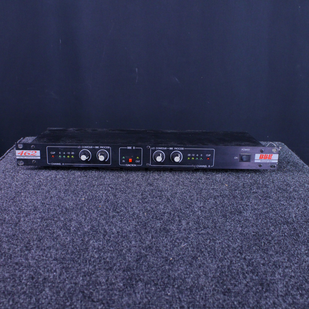 Used BBE 462 SONIC MAXIMIZER Pro Sound Effects Unit