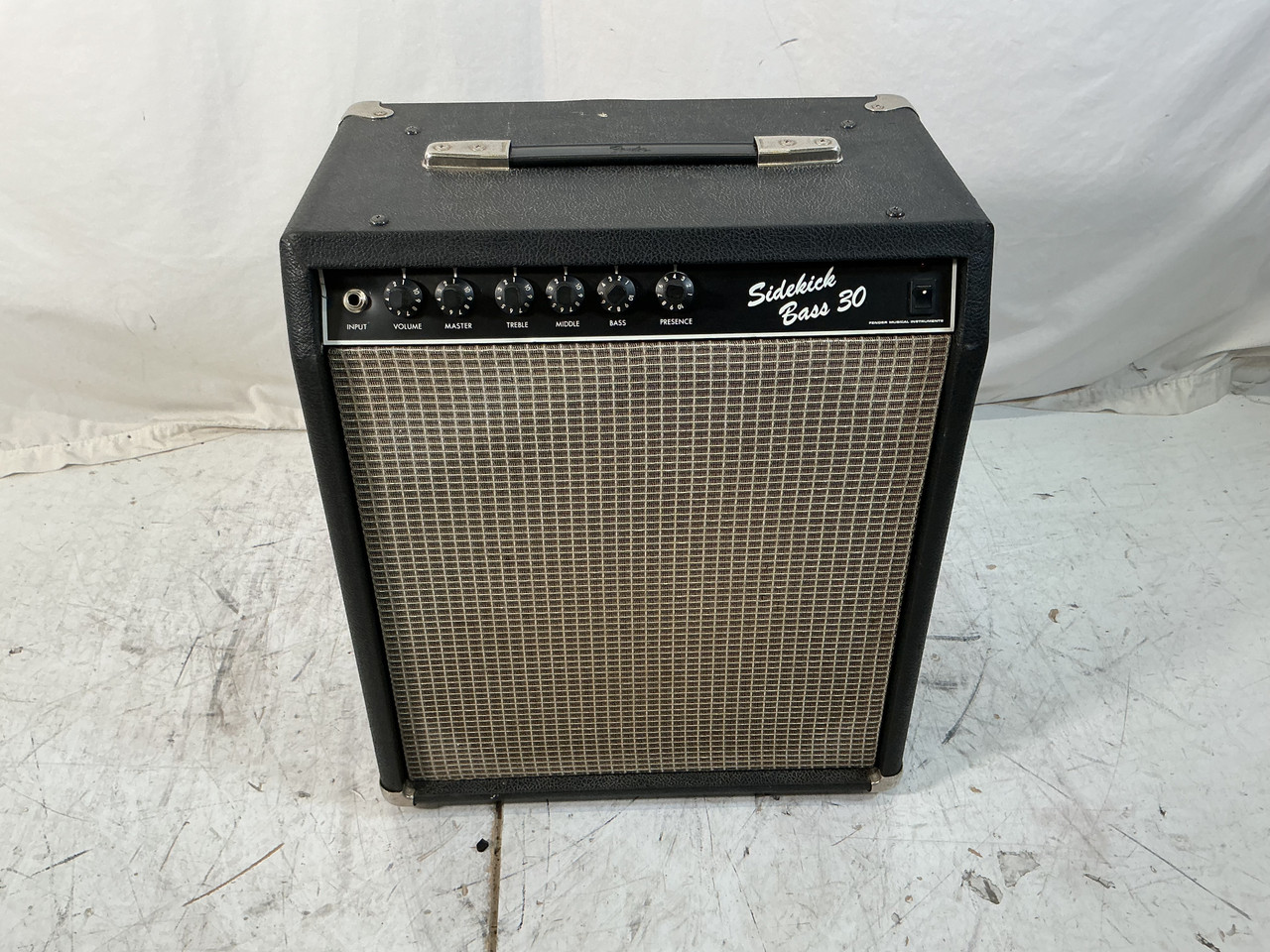 Fender Sidekick Bass 30 ベースアンプ Fender Sidekick Bass 30 Combo Amplifier 1980s Japan Made Vintage