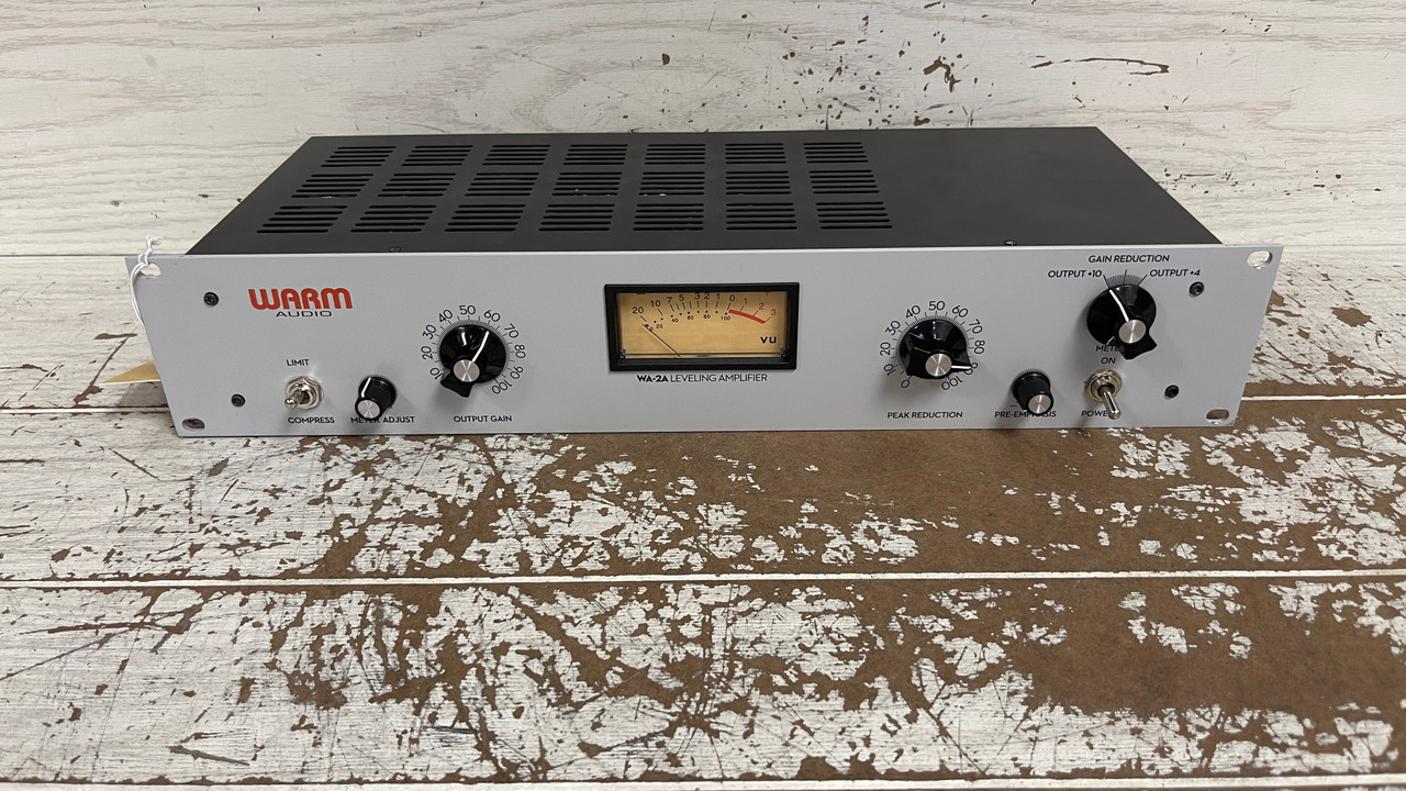 Used Warm Audio WA-2A OPTO COMPRESSOR Rackmount Recording Device