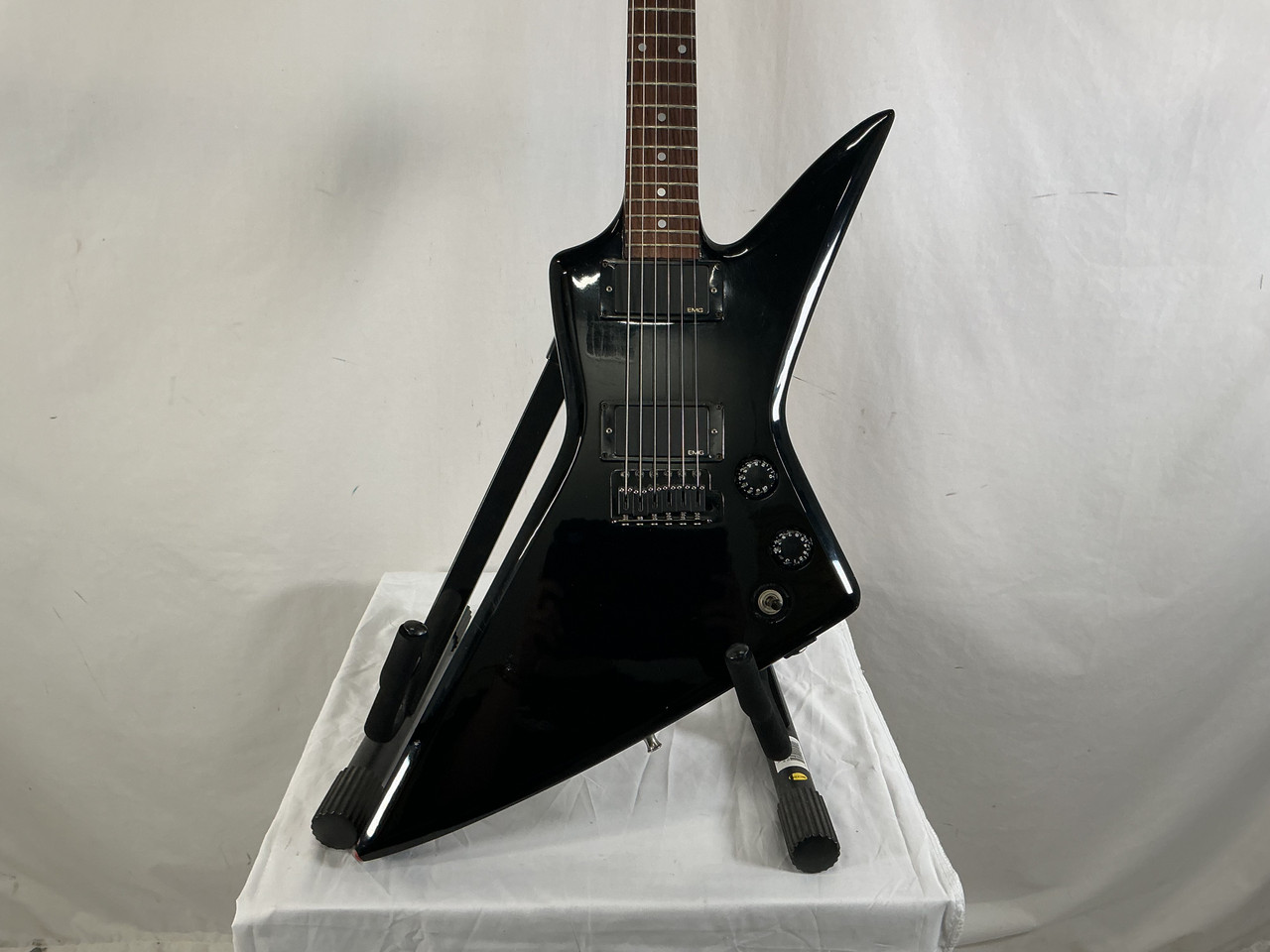 Used Takamine GX-100TB Pointy Electric Guitar Black 6-String